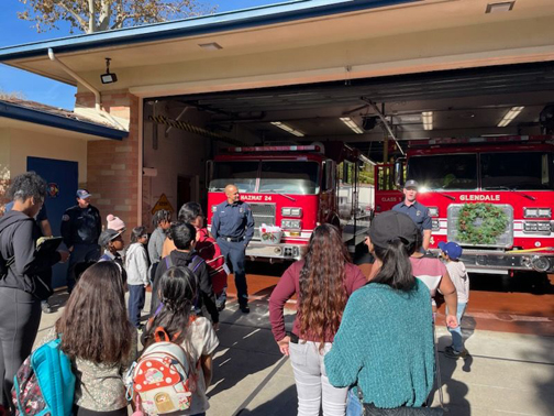 ‘Thank You’ Holiday Gifts Delivered to Fire Station