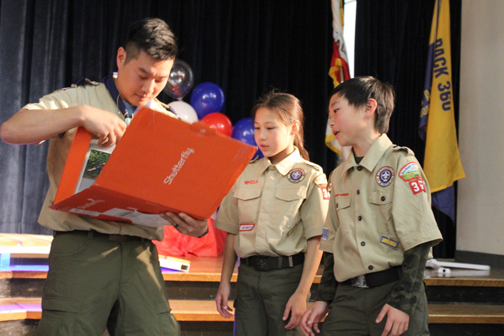 Bridging Ceremony Transforms Cubs into Scouts