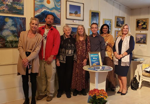 ‘Crystal Fire’ Lights Up Village Poets