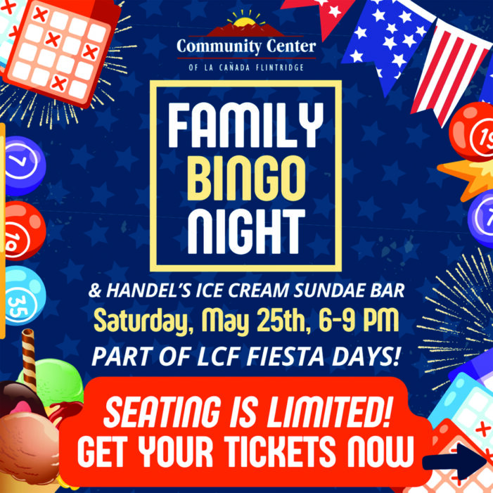 Family Bingo Night Coming to the Community Center