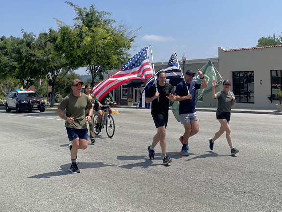 Memorial Torch Relay Honors the Fallen