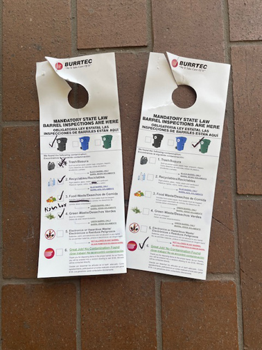 Garbage Report Cards are Out