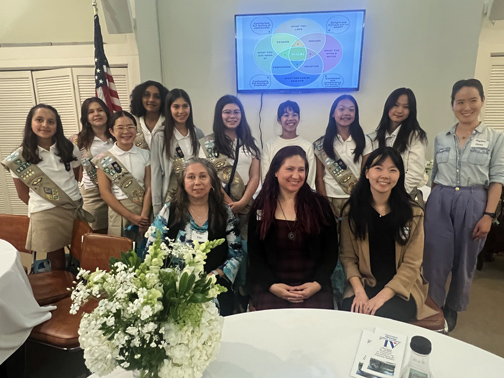 Cañada Auxiliary of Professionals Hosts Girl Scout Mentorship Event