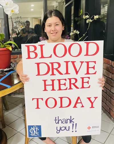 NCL – Glendale Chapter Holding Blood Drive