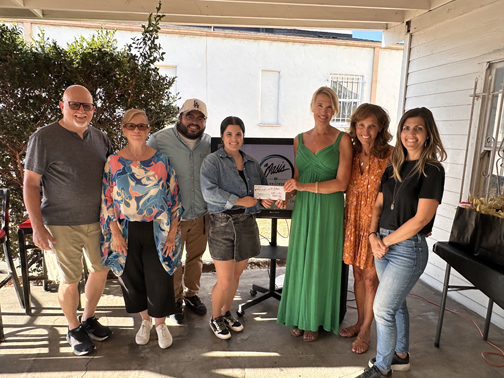 Parent Ed Makes Donation to The Oasis of Hollywood