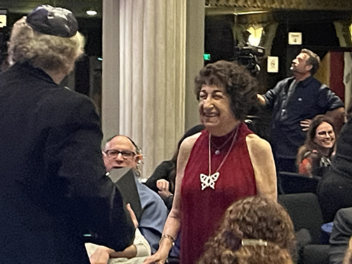 Attending the The Mensch Awards