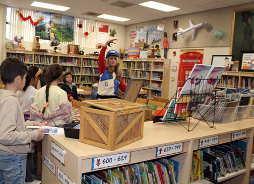 Read Across America – With Flat Stanley – at La Crescenta  Elementary School