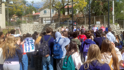 Local Students Protest President, Administration and Supreme Court