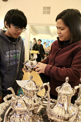 Courtyard Sale Attracts Record Number of Customers  