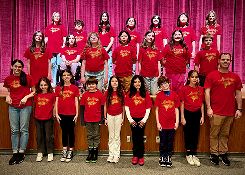 ALFie Company Celebrates Performance of Disney’s ‘Aladdin JR.’