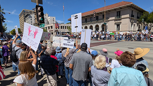 Hands Off Protests Take Place Across the Nation