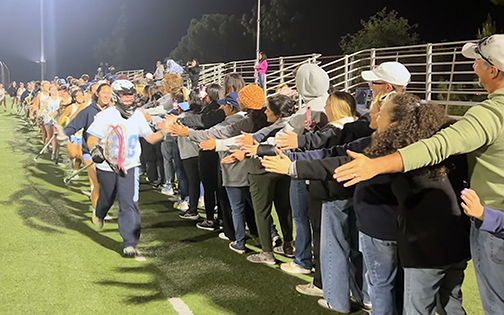 CV Girls’ Lacrosse Team Shines at its Game Under New Home Field Lights