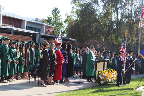 Clark Magnet High Graduates Seniors