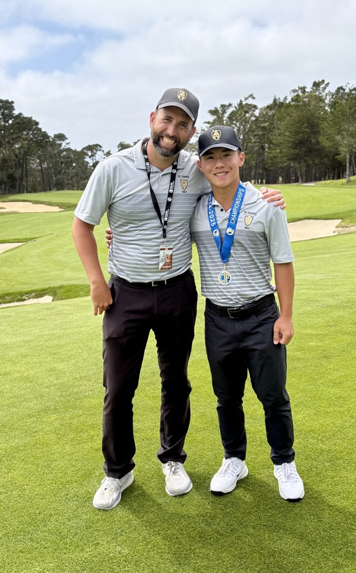 St. Francis Student Jaden Soong Makes History with CIF State Golf Championship Victory