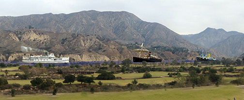 VIEW OF THE VERDUGOS <<< CRAIG DURST