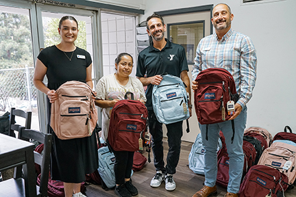 YMCAs Partner for Backpack Distribution to Families Impacted by Eaton Fire