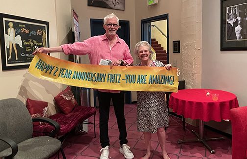 Retired TV Weatherman Fritz Coleman Celebrates Two Years of Funny at the El Portal Theatre