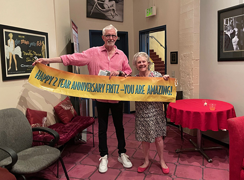 Retired TV Weatherman Fritz Coleman Celebrates Two Years of Funny at the El Portal Theatre