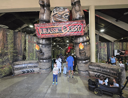 Dinosaurs, Bricks and Bounce Houses: A Weekend at the Fairplex Dinosaurs, Bricks and Bounce Houses: A Weekend at the Fairplex