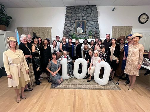 La Crescenta Woman’s Club: Ladies Go All Out for Clubhouse’s 100th Birthday Celebration