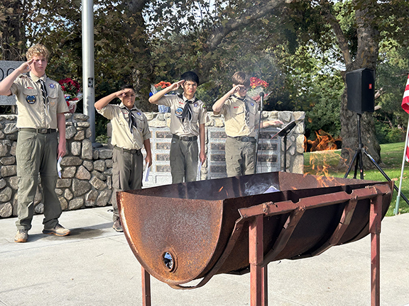 Veterans Day Observed in the Foothills