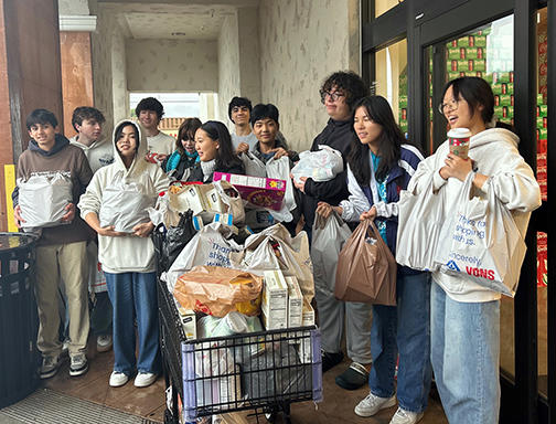 LA Food Bank Benefits from CVHS Robotics