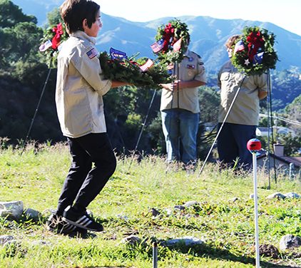 WREATHS ACROSS AMERICA HONORS VETERANS
