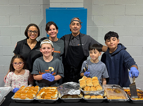 Thanksgiving Meals Prepared, Served to Over 300 People