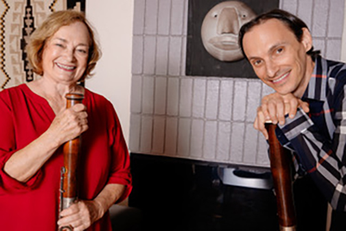 Feves, Stehney Performing for GNC