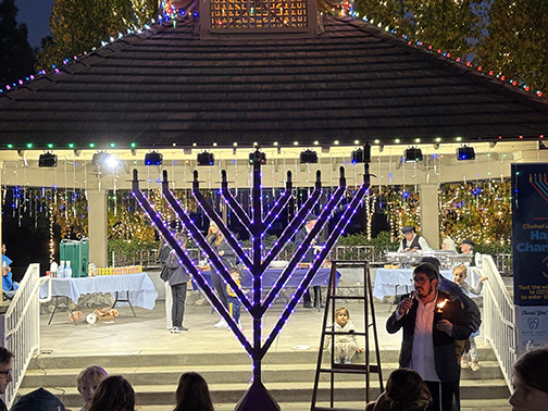 Chanukah Celebrated at Memorial Park