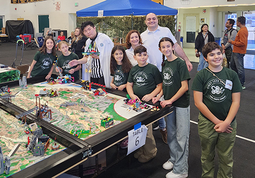 Teamwork Found at FIRST LEGO League