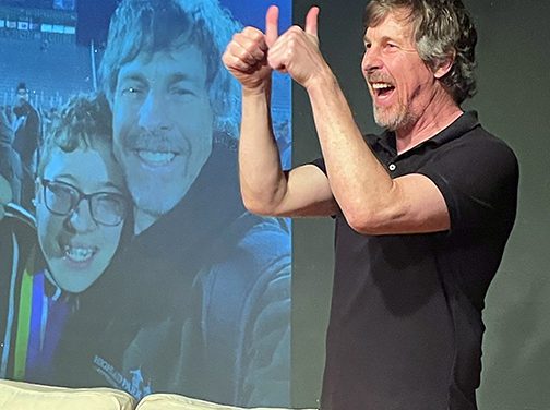 Local Comic Shares Ups & Downs of Son’s Autism