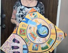 Launch of an Art Show, A Rocket – and A Painting of Both