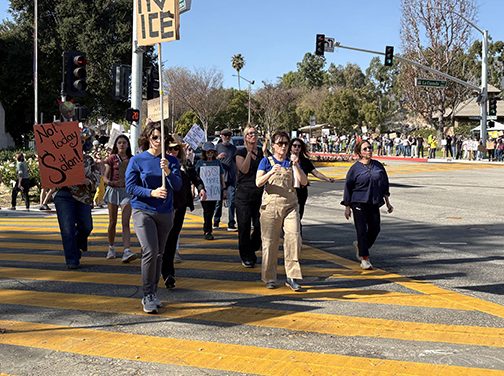 A Peaceful Protest During A National Shutdown