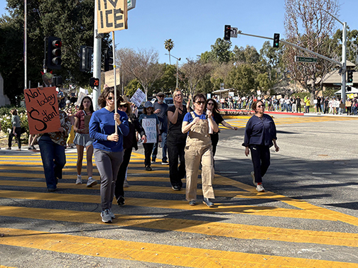 A Peaceful Protest During A National Shutdown
