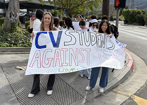 CVHS Walks for Solidarity and to Protect Fellow Students