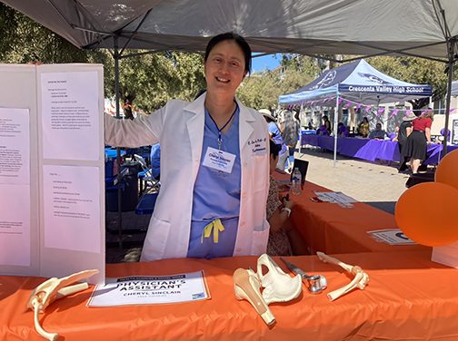 Career Fair Offers Conversation, Direction to CVHS Students