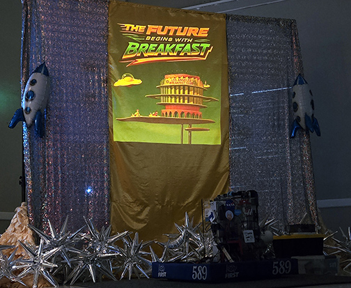 The Future is Brought to the LA Breakfast Club – Thanks to Team 589