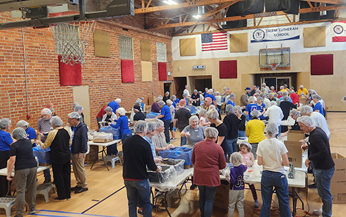 Salem Lutheran Holds Third Annual MobilePack Event