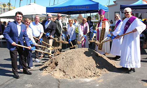 Incarnation Church Breaks Ground on New Parish Community Hall as Centennial Approaches