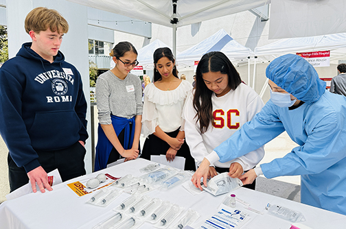 USC Verdugo Hills Hospital Gives Foothills Students Frontline Look at Health Care Careers