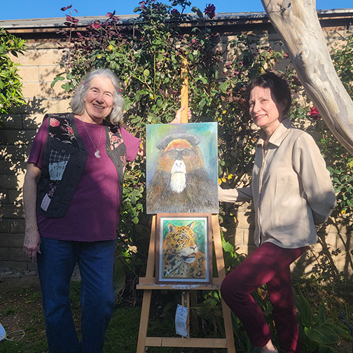 Community Arts Party Features a Sunland Artist, a Fallen Artist and a Free Art Giveaway