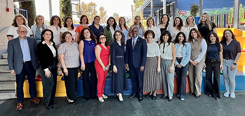 Chamlian Armenian School Visited by State Superintendent Tony Thurmond