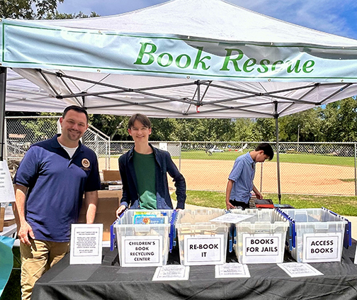 Flintridge Prep Student Launches Book Rescue Project at Glendale Earth ...