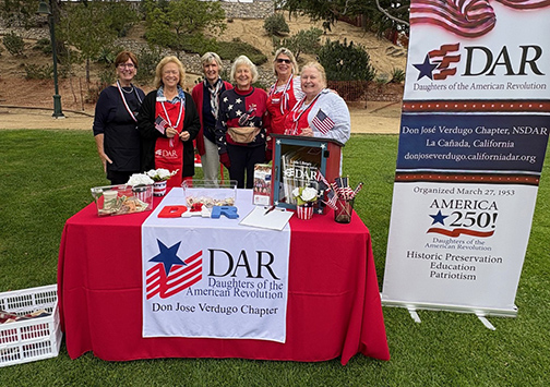 Local NSDAR Members Take Part in Memorial Day Events