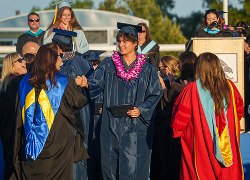 Graduating Seniors and Promoting Students Celebrate Ceremonies