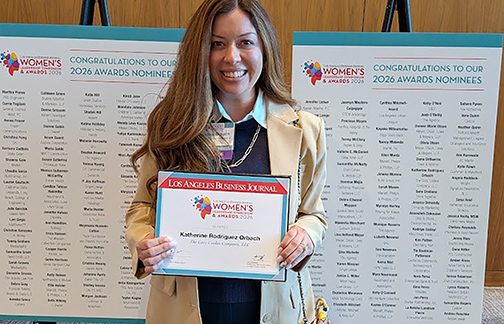 The Cozy Cookie Company CEO Katherine Rodriguez Receives Award