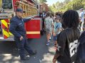 Rosemont Middle School Students Get Real-World Lesson in Fire Safety