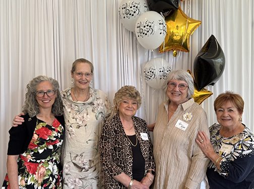 Glendale P.E.O. Chapter DJ Honors Local Chapter Presidents with Summer Concert
