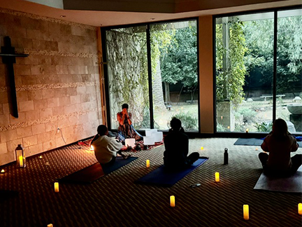 LCPC Parent Ed to offer Candlelight Yoga and Mindfulness Class